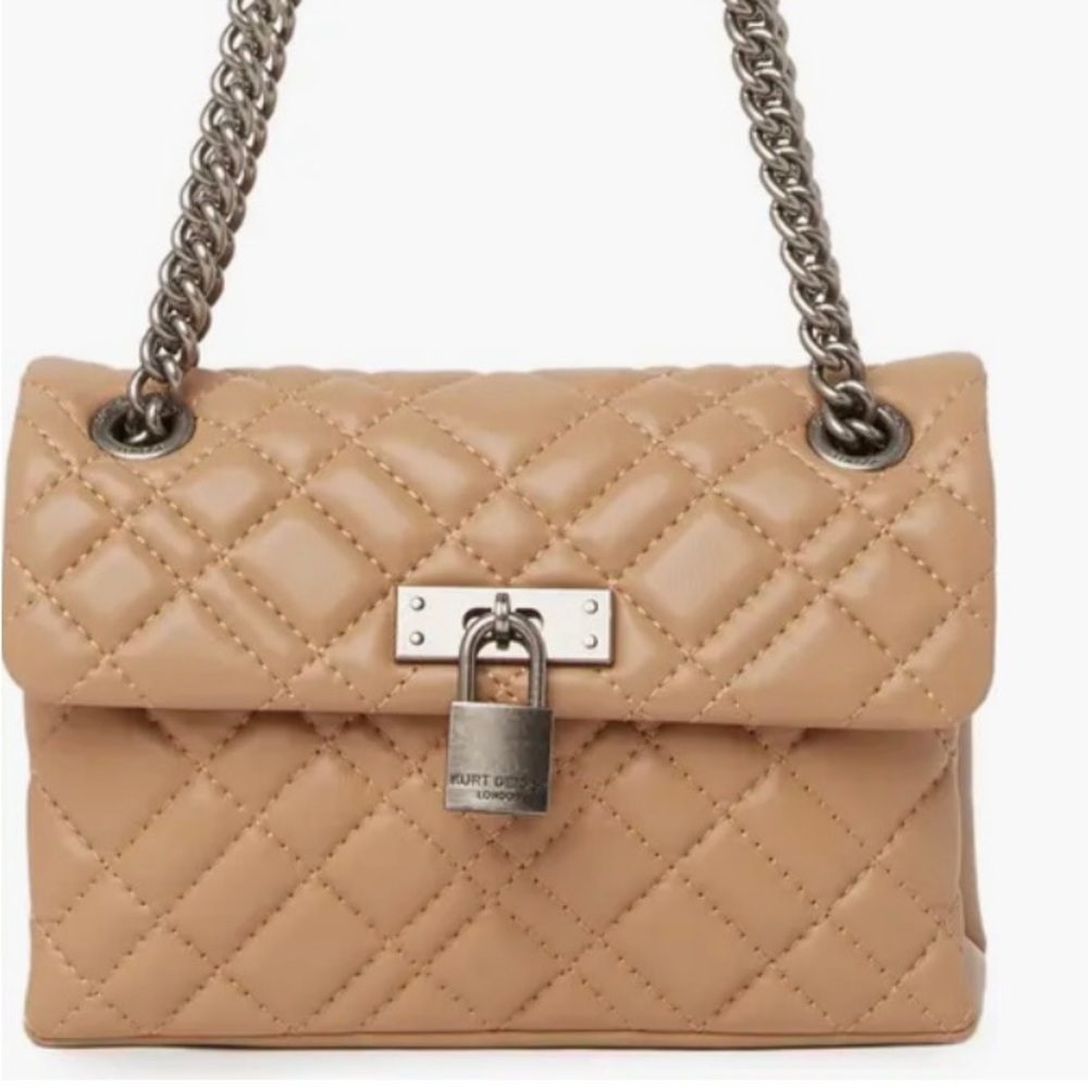 ❤️♥️Kurt Geiger mini Brixton silver hardware
